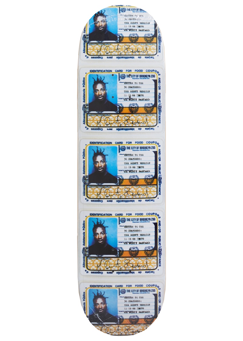 Supreme Ol' Dirty Bastard Skateboard Deck Multicolor