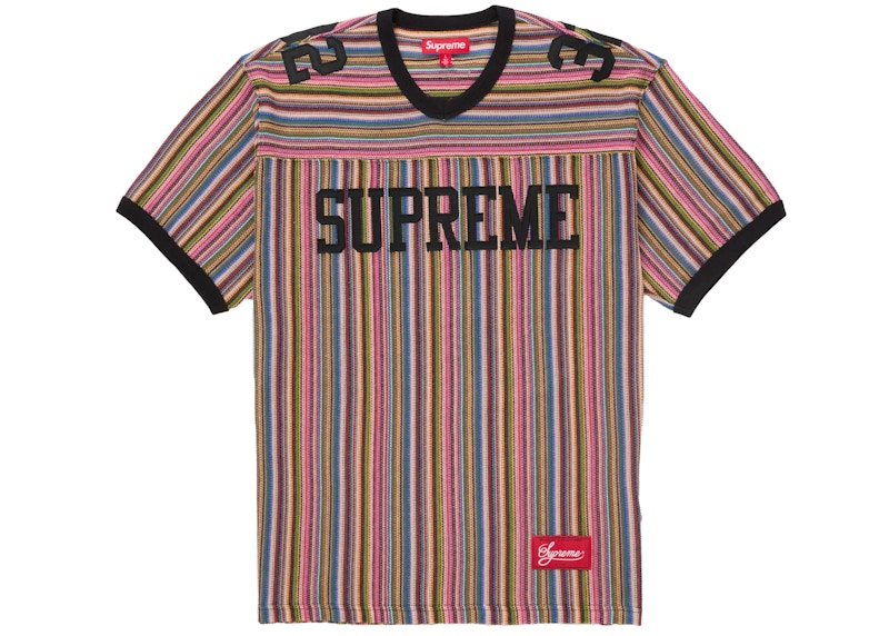 Supreme Open Knit Football Top Multicolor