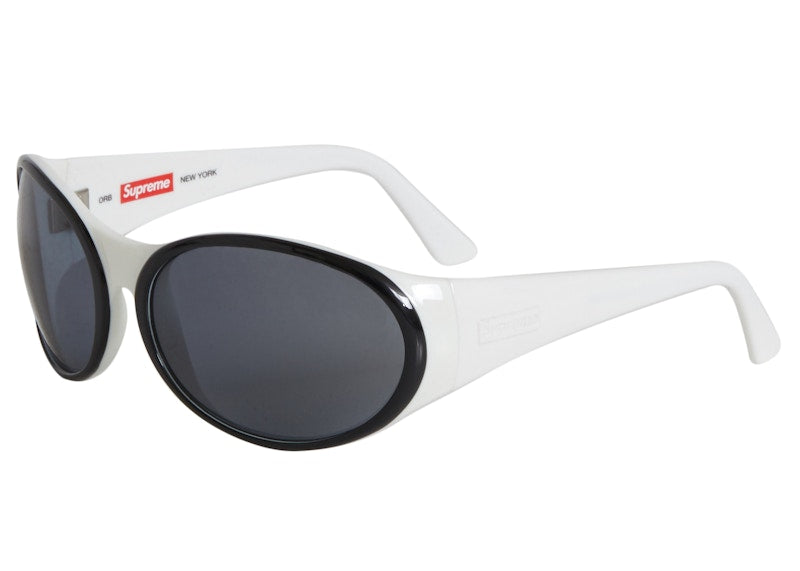 Supreme Orb Sunglasses White