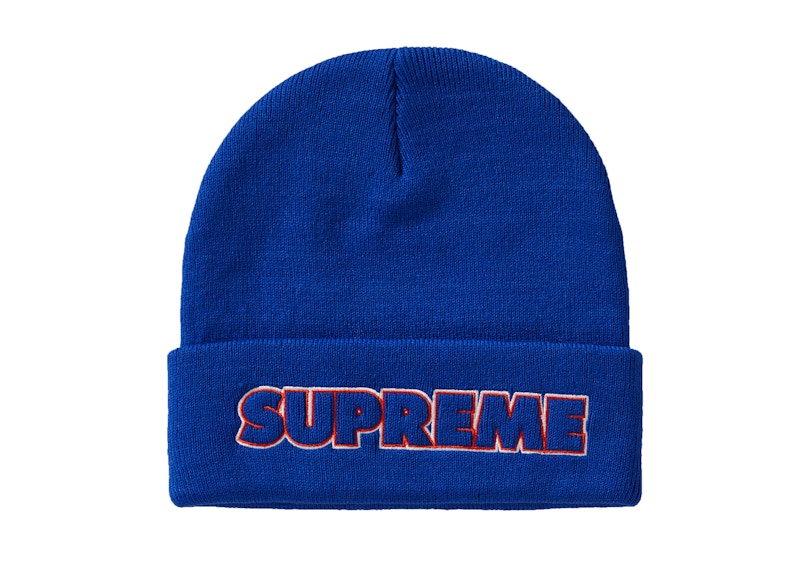 Supreme Outline Beanie (FW19) Royal