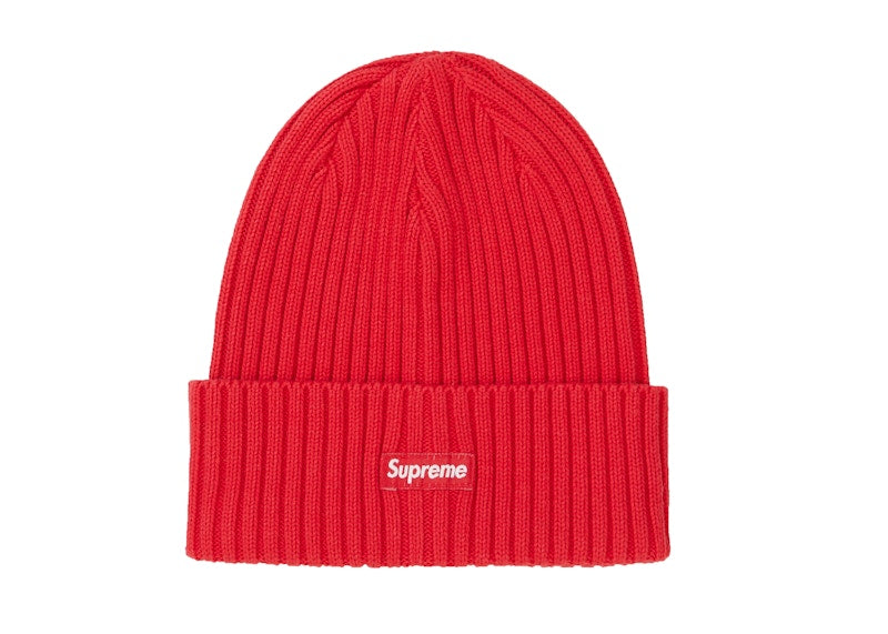 Supreme Overdyed Beanie (SS19) Red