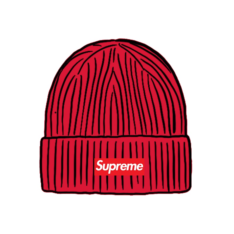 Supreme Overdyed Beanie (SS21) Red