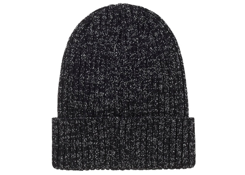 Supreme Overdyed Beanie (SS25) Metallic Black