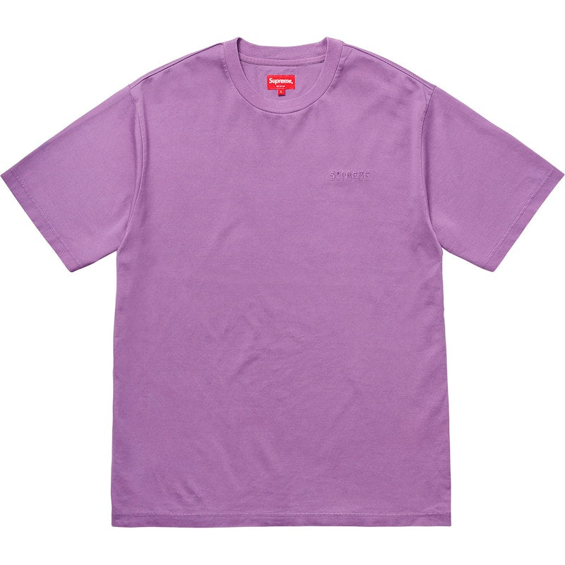 Supreme Overdyed Tee Purple