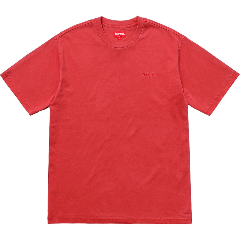 Supreme Overdyed Tee Red