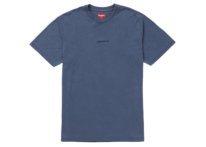 Supreme Overdyed Tee (SS19) Navy