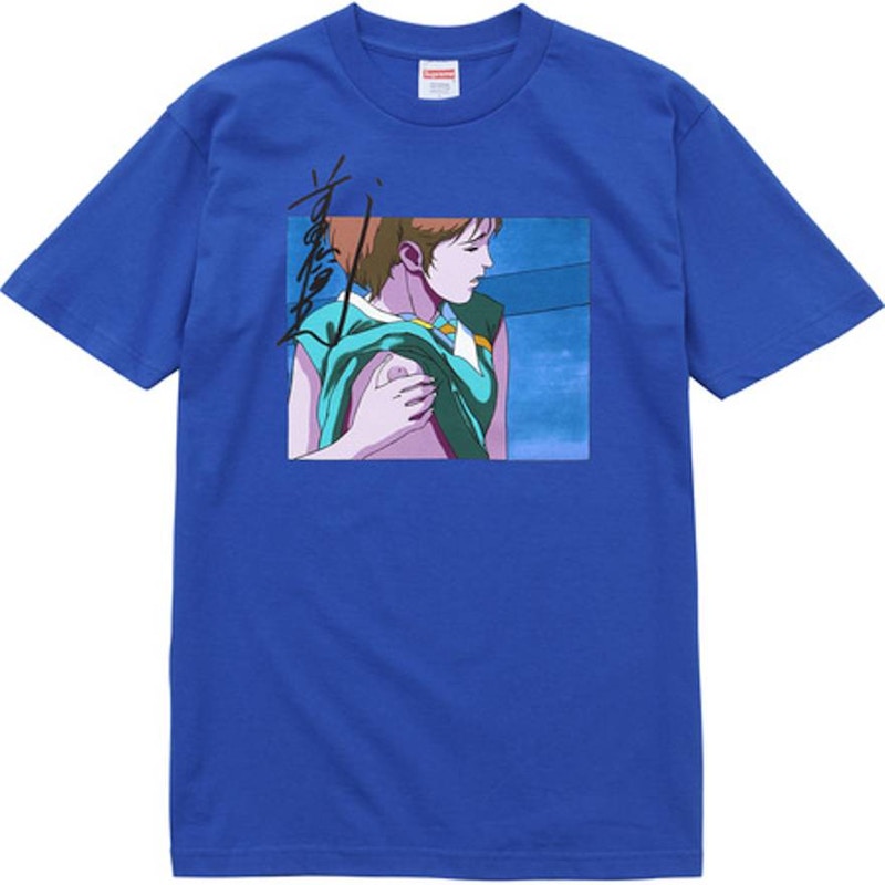Supreme Overfiend Touch Tee Blue