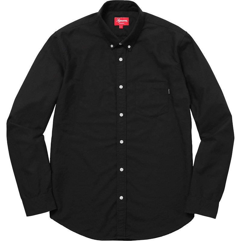 Supreme Oxford Shirt Black