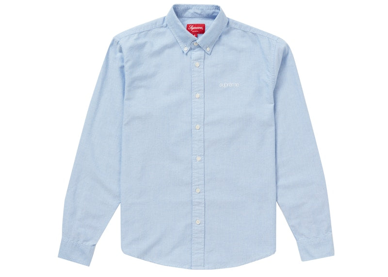 Supreme Oxford Shirt (SS20) Light Blue