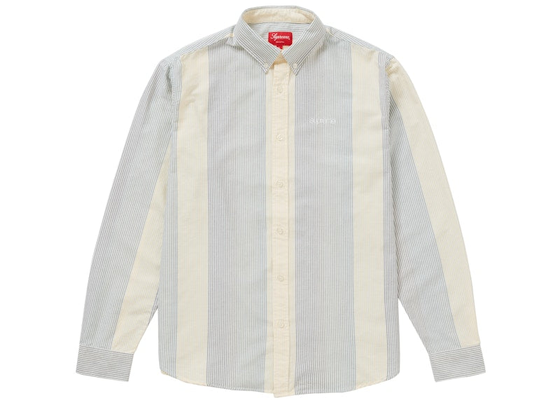 Supreme Oxford Shirt (SS20) Green Multi Stripe