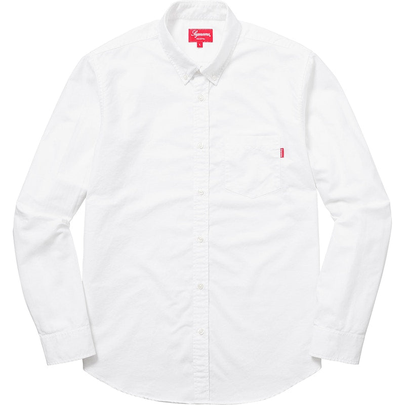 Supreme Oxford Shirt White