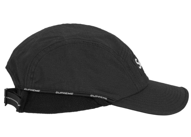 Supreme Packable Earflap Camp Cap Black