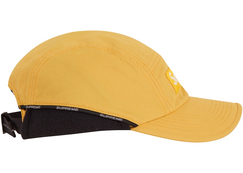 Supreme Packable Earflap Camp Cap Yellow