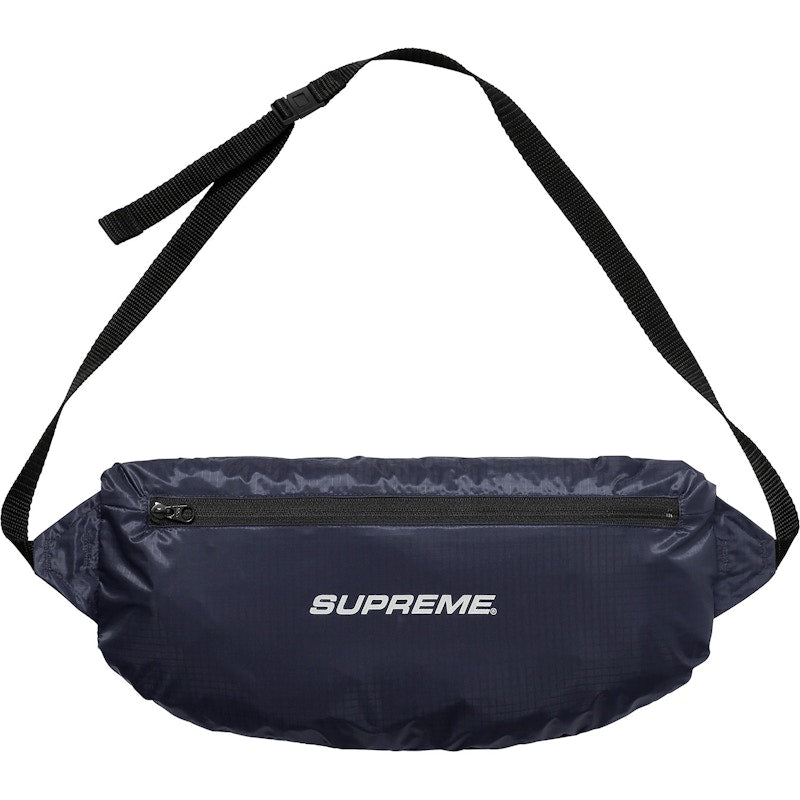 Supreme Packable Ripstop Pullover (With Packable Bag) Navy