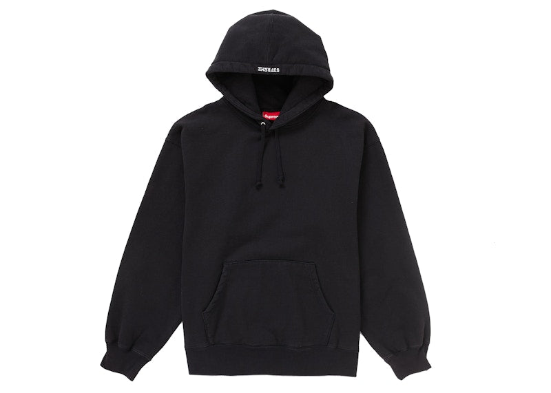 Supreme Paint Hooded Sweatshirt Black