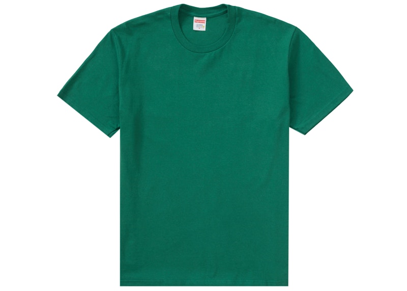 Supreme Paint Tee Green