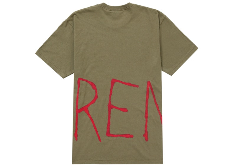 Supreme Painted Tee (SS25) Olive