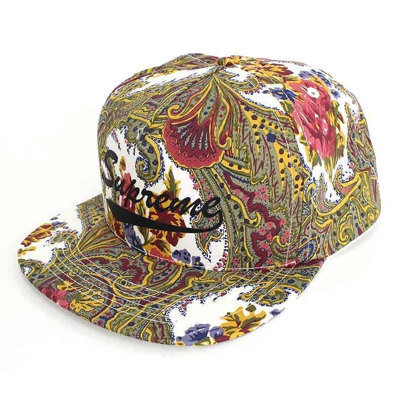 Supreme Paisley 5-Panel White