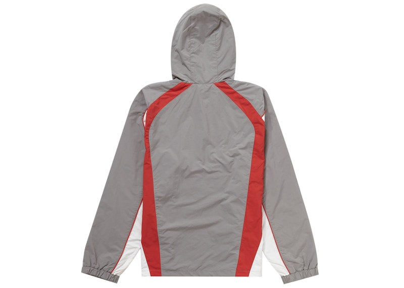 Supreme Paneled Half Zip Pullover Grey