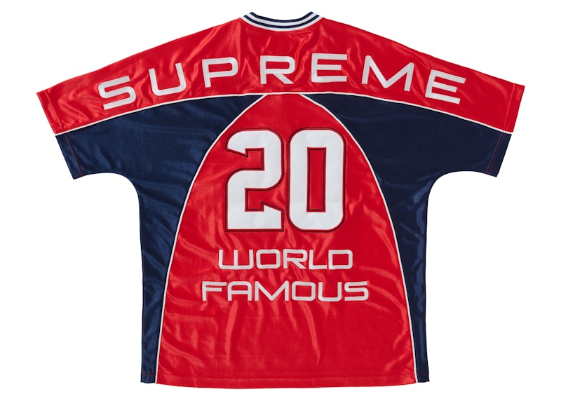 Supreme Paneled Jersey Red