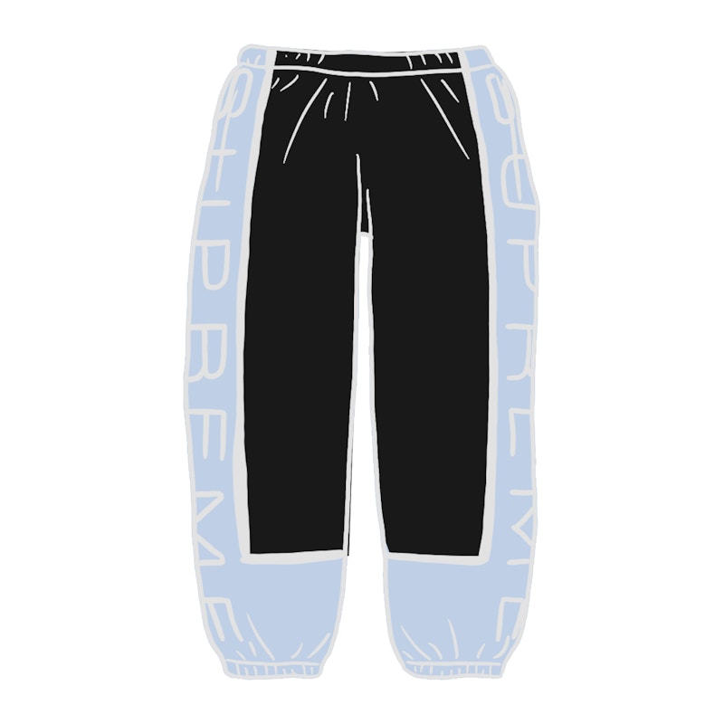 Supreme Paneled Sweatpant (SS21) Black