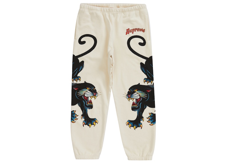 Supreme Panther Sweatpant Natural