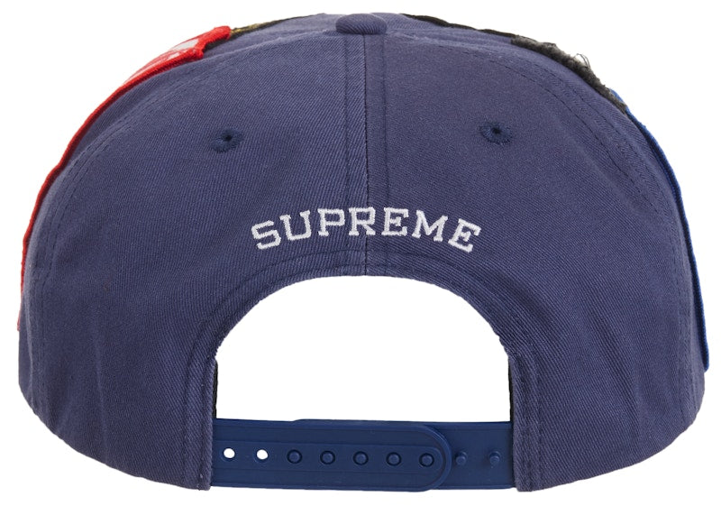 Supreme Patches 6-Panel Navy