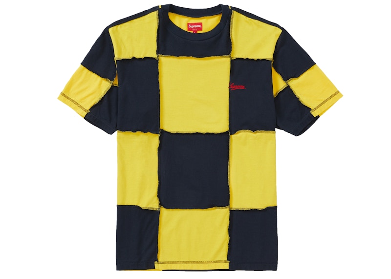 Supreme Patchwork S/S Top Navy