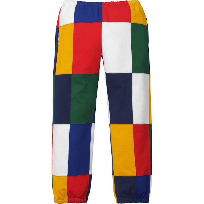 Supreme Patchwork Sweatpant Navy