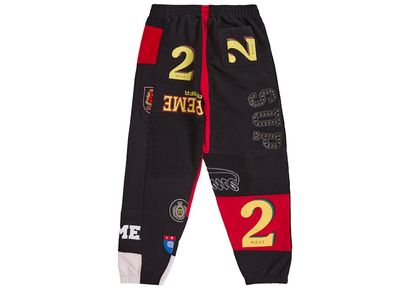 Supreme Patchwork Sweatpant (SS25) Black