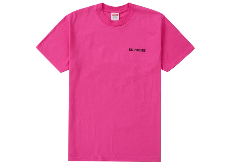 Supreme Patchwork Tee Fuchsia