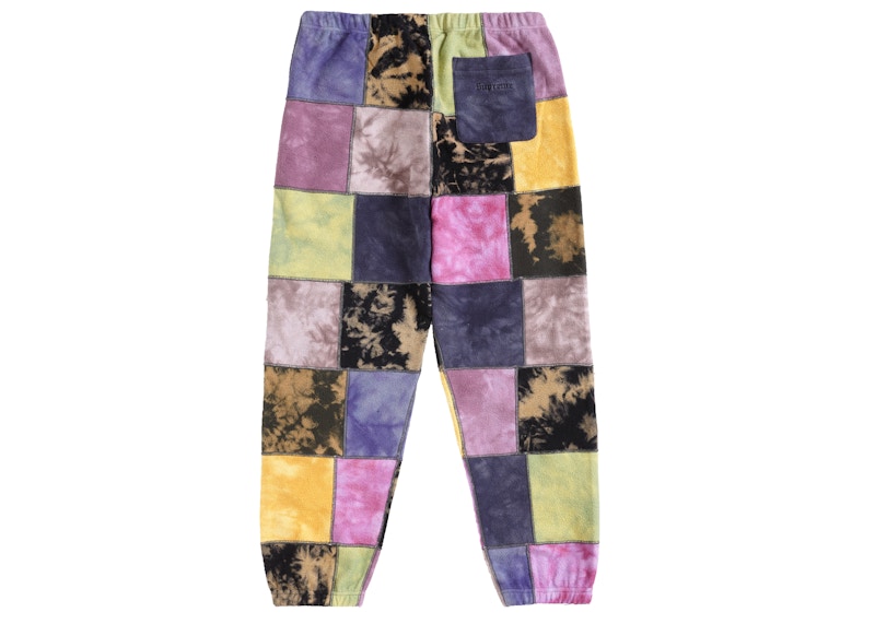 Supreme Patchwork Tie Dye Sweatpant Tie Dye