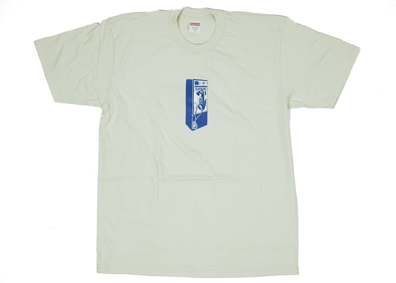 Supreme Payphone Tee Natural