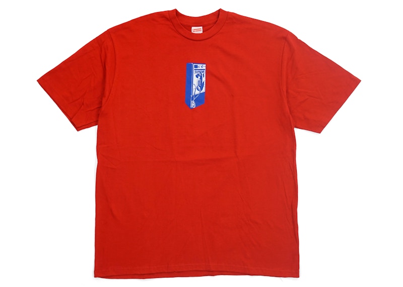 Supreme Payphone Tee Red