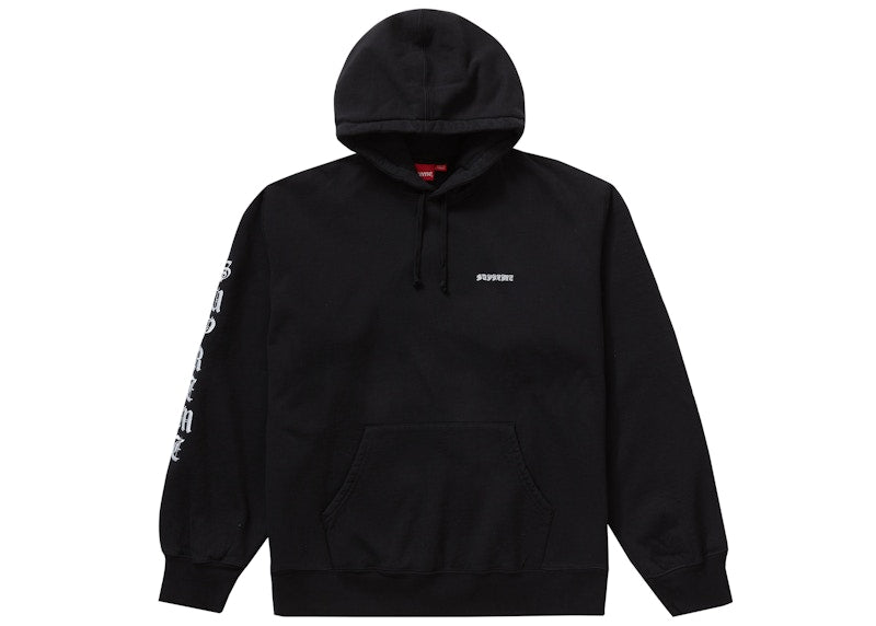 Supreme Peace Hooded Sweatshirt Black