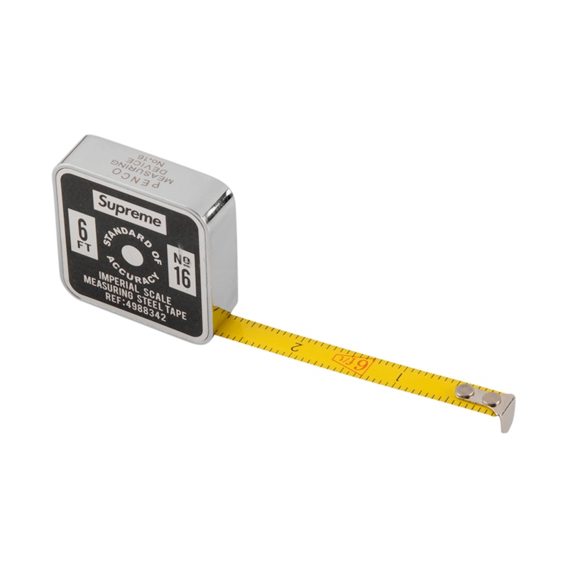 Supreme Penco Tape Measure (Imperial) Black