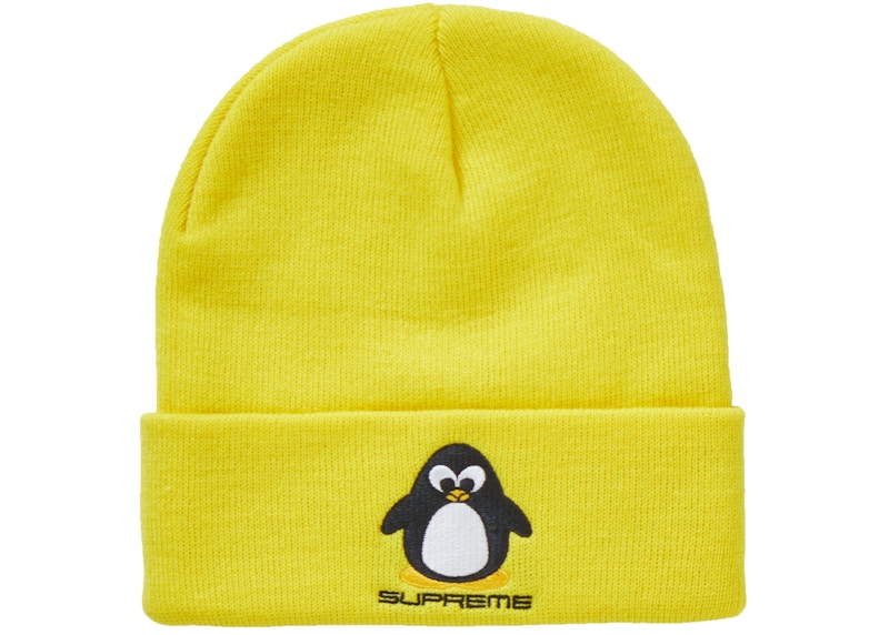 Supreme Penguin Beanie Yellow