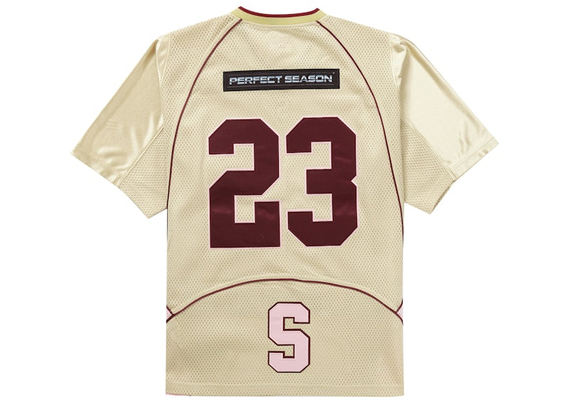 Supreme Perfect Season Football Jersey Gold