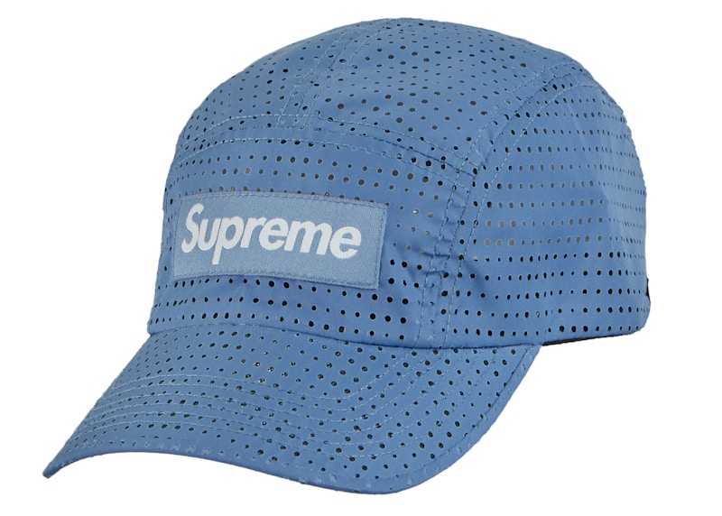 Supreme Perforated Camp Cap (SS22) Slate