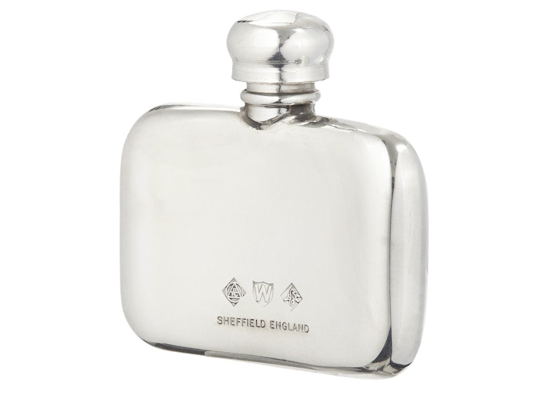 Supreme Pewter Mini Flask Silver