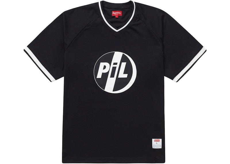 Supreme PiL Baseball Top Black
