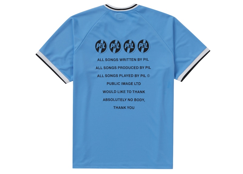 Supreme PiL Baseball Top Light Blue