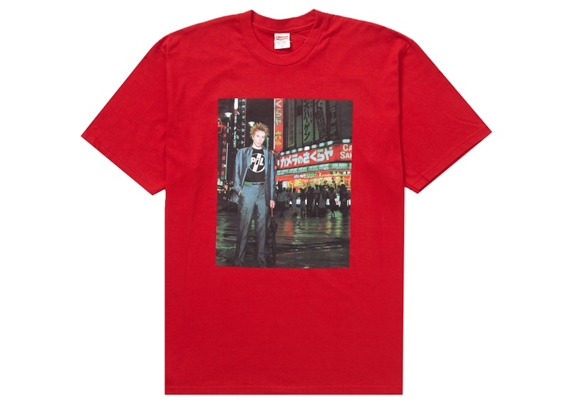 Supreme PiL Live In Tokyo Tee Red