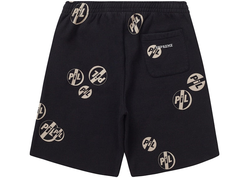 Supreme PiL Sweatshort Black