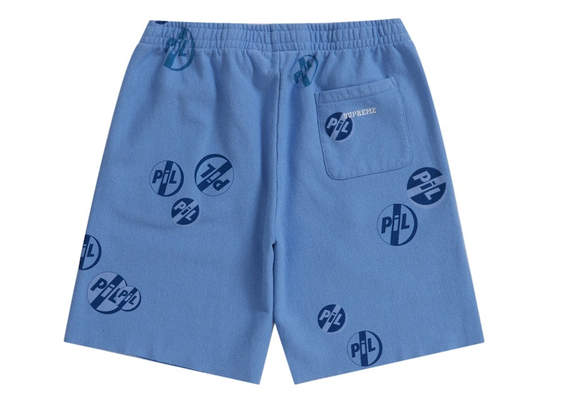 Supreme PiL Sweatshort Light Blue