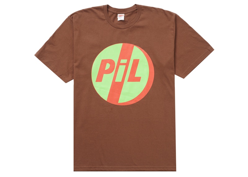 Supreme PiL Tee Brown