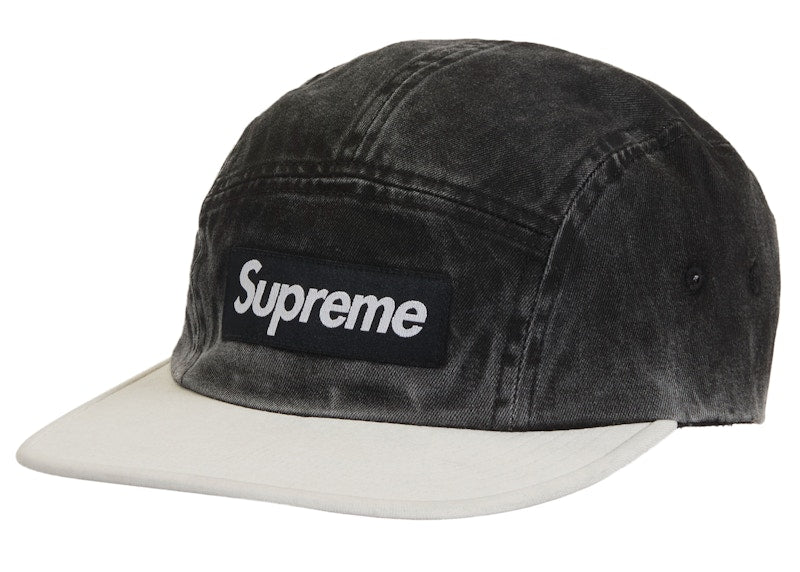 Supreme Pigment 2-Tone Camp Cap Black