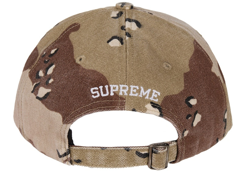 Supreme Pigment S Logo 6-Panel Desert Camo