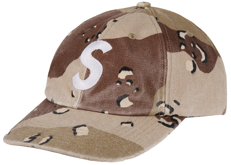 Supreme Pigment S Logo 6-Panel Desert Camo
