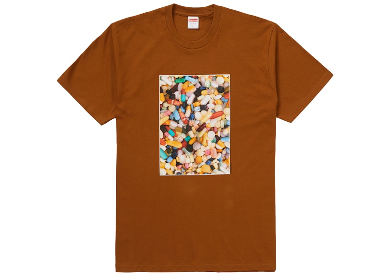 Supreme Pills Tee Brown